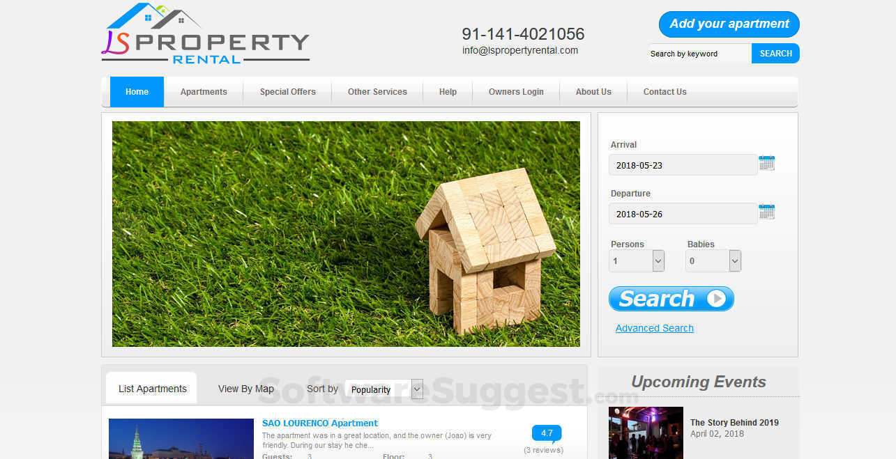 Logicspice Property Rental Management Small Screenshot 2